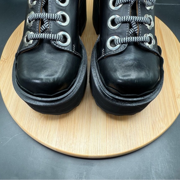 JOHN FLUEVOG FIZZY FLOWERY Y2K KAWAII GOTH GRUNGE PUNK PLATFORM WOMEN Sz 6 SHOES - Picture 16 of 16